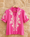 Camisa Sara bordada