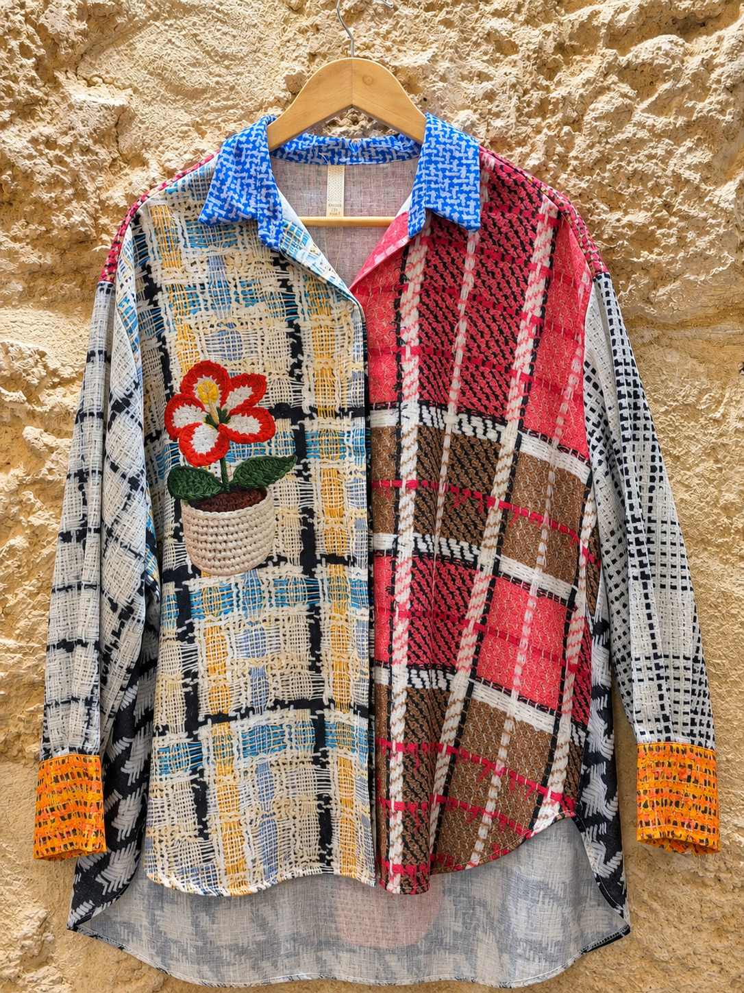 Camisa Patchwork