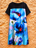 Vestido Algodon y seda