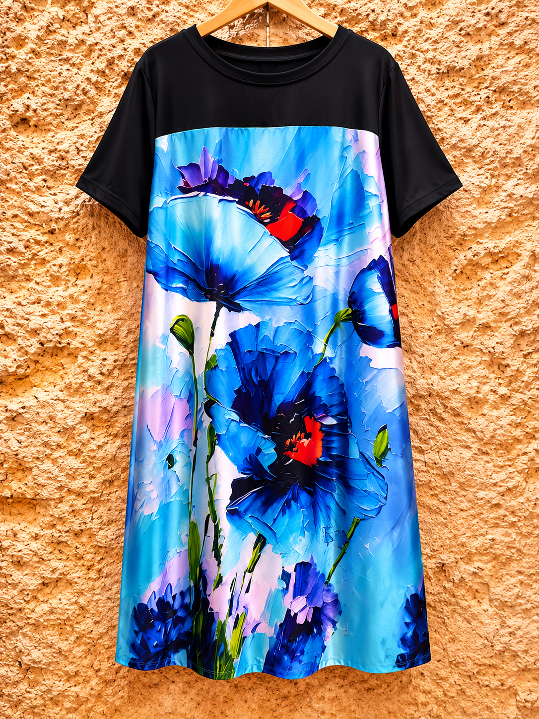 Vestido Algodon y seda
