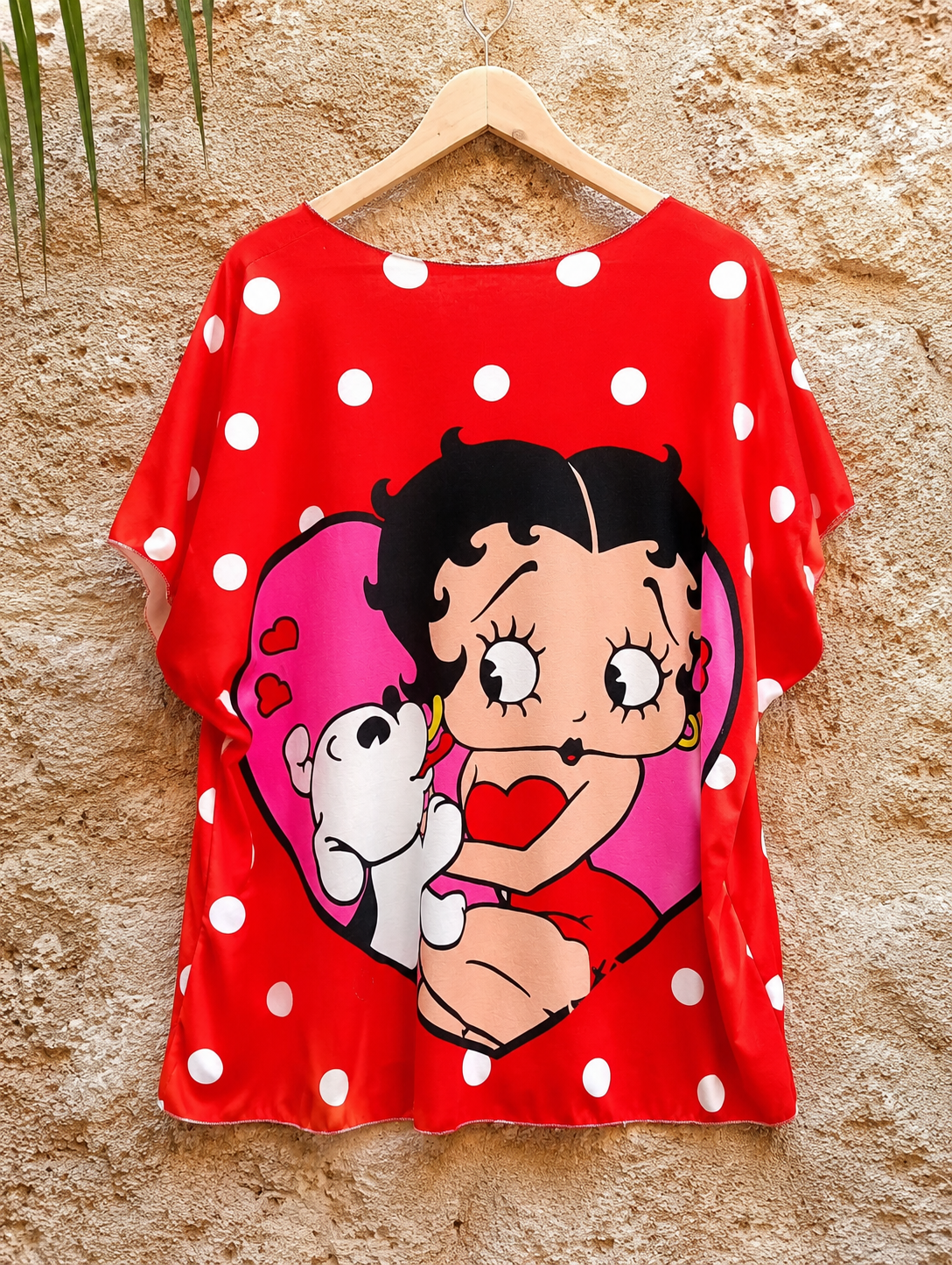 Camiseta Betty Boop Oversize