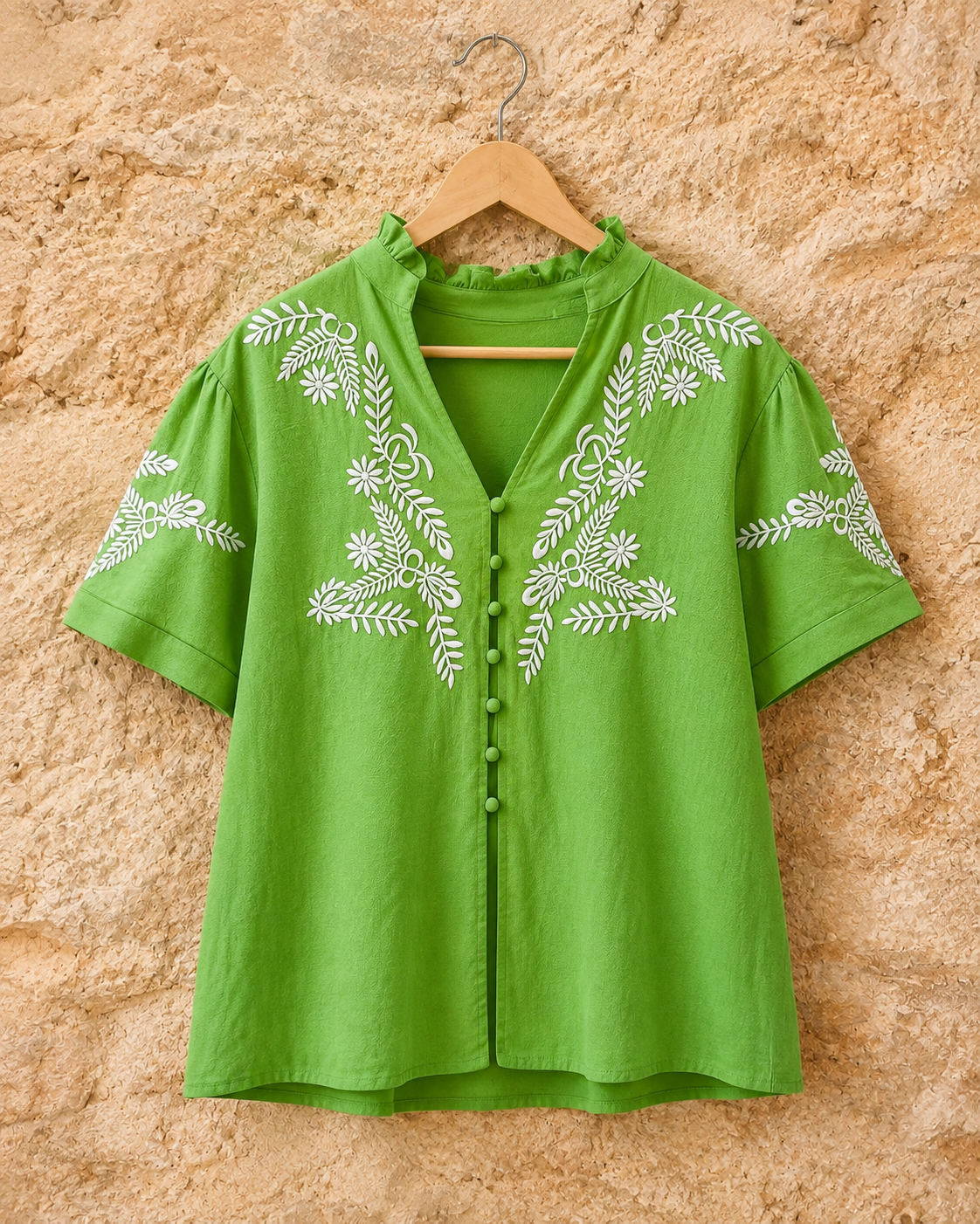 Camisa Sara bordada