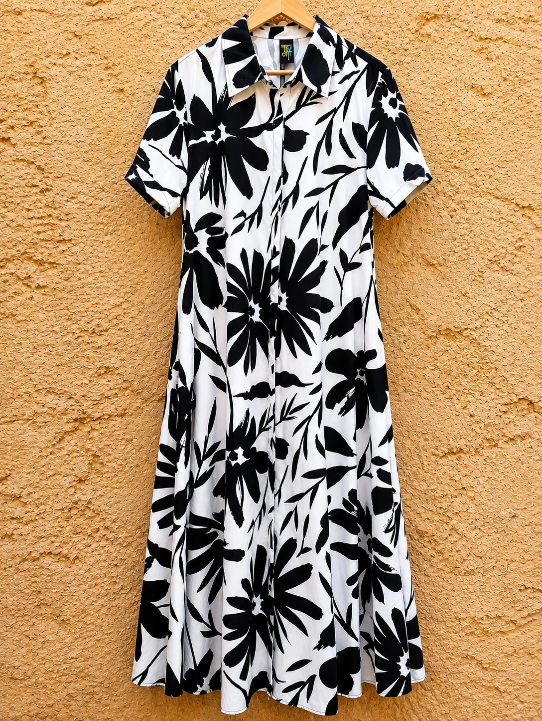 Vestido camisero algodon