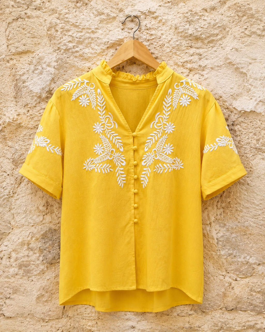 Camisa Sara bordada