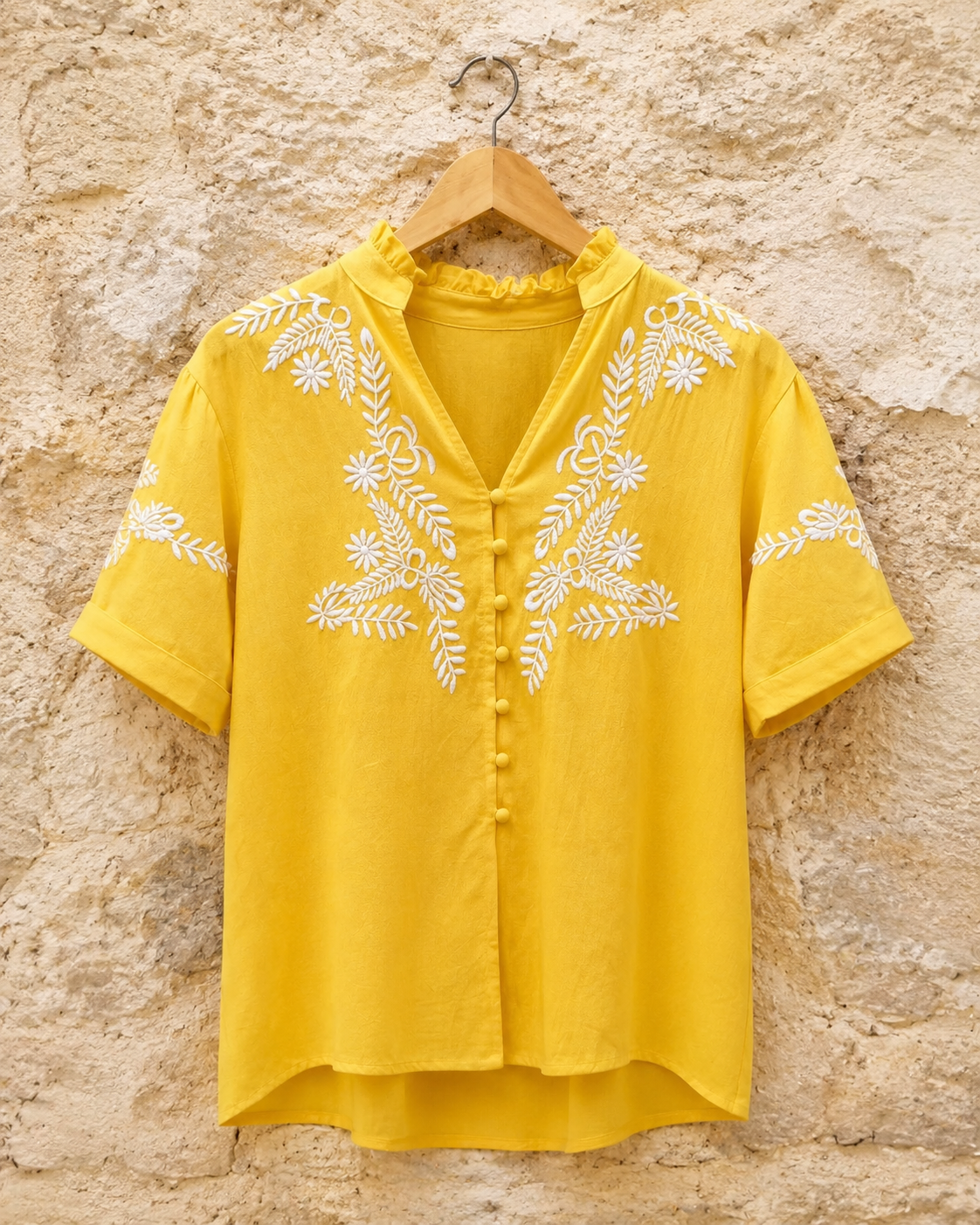 Camisa Sara bordada