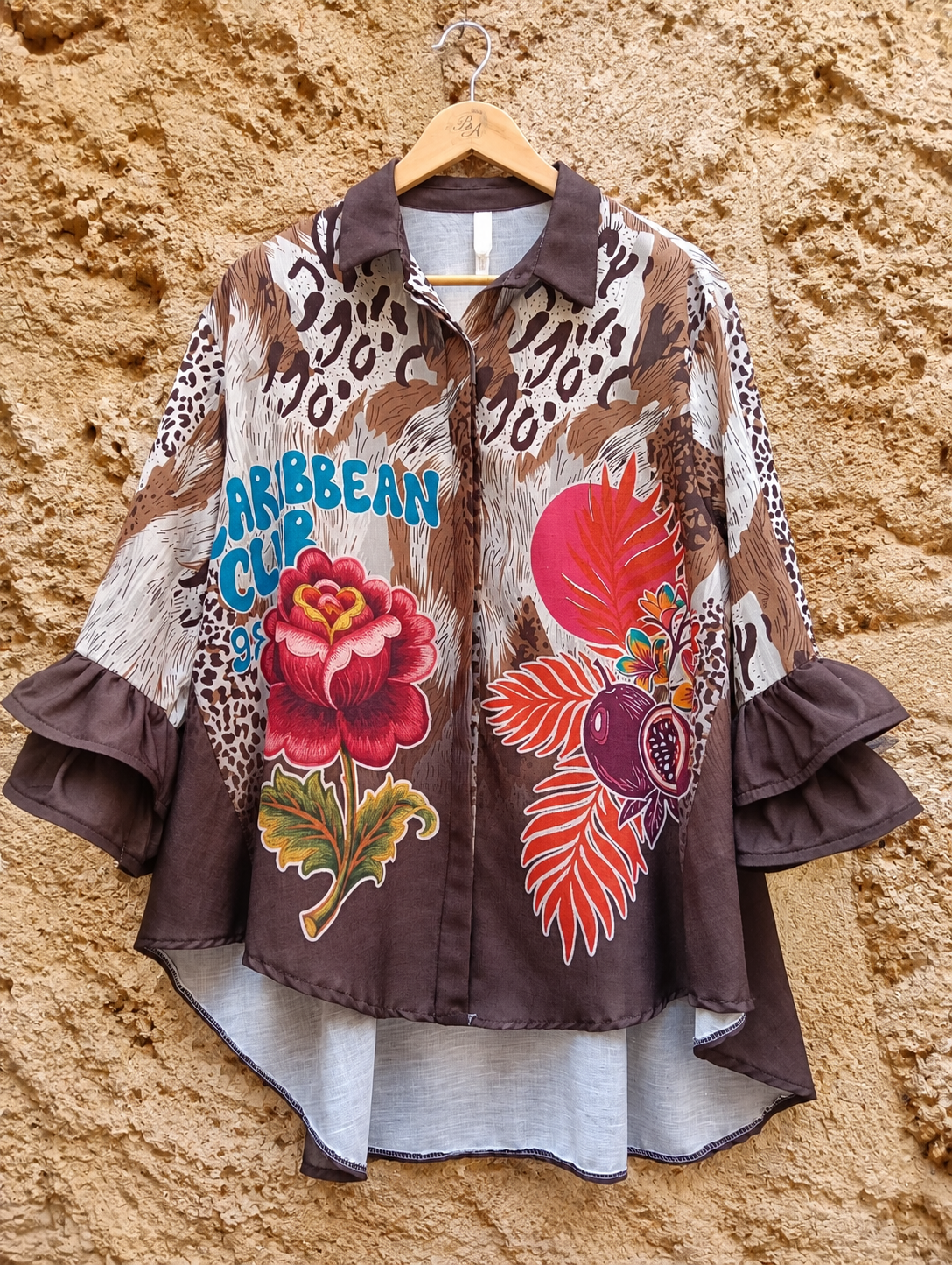 Camisa Manga Flamenca
