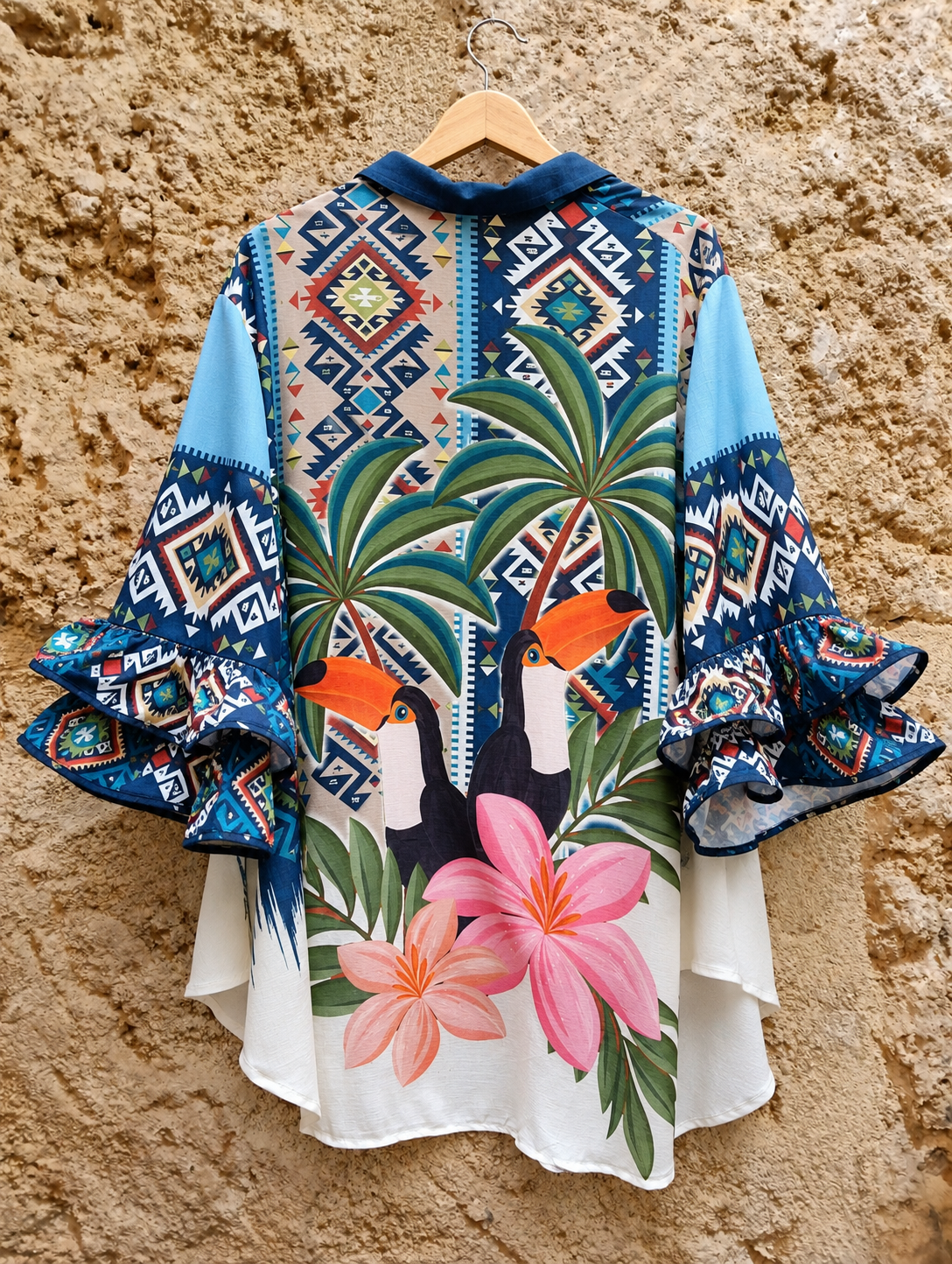 Camisa Flor Tucán