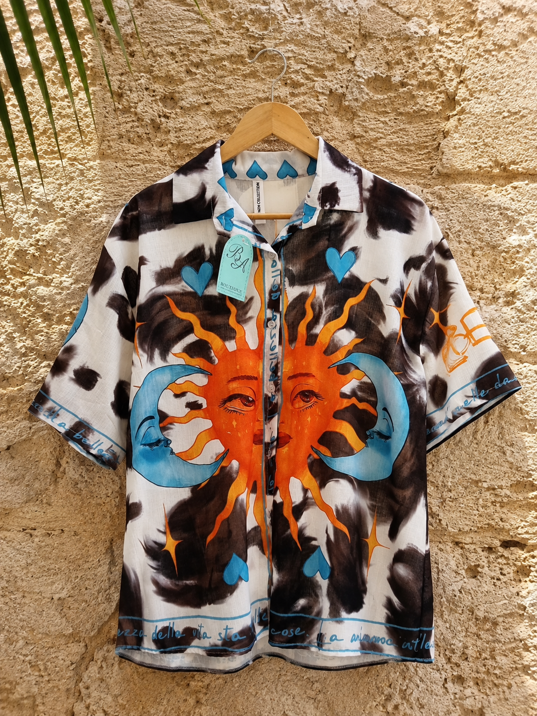 Camisa Cow Print