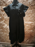 Vestido Negro Flor